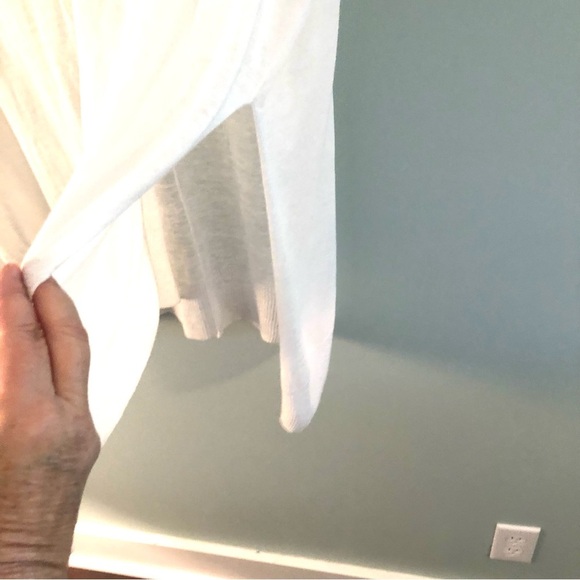 White+Warren Linen Blend Cardigan. Size XS/S. - Picture 5 of 12